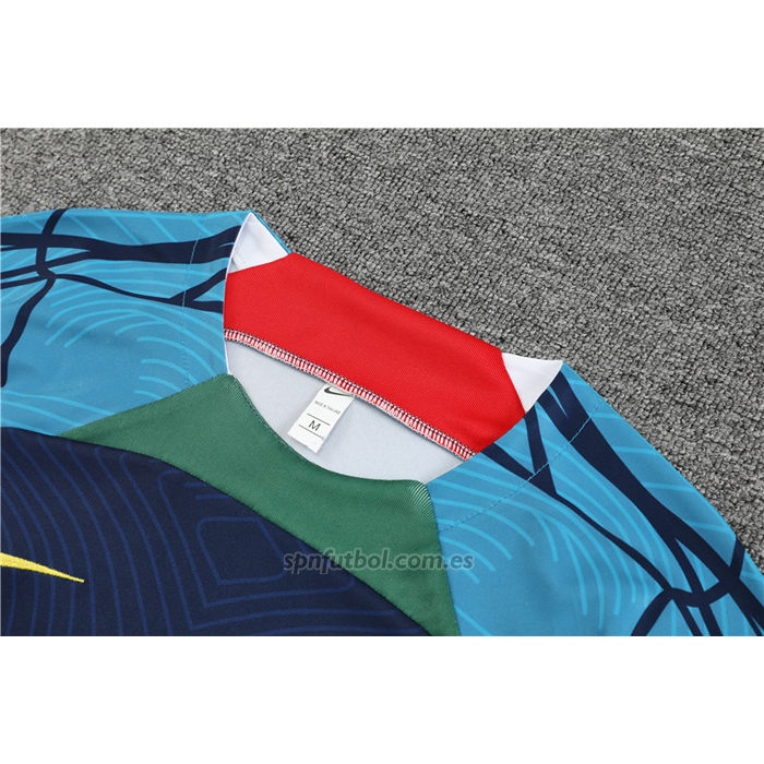 Chandal del Portugal Manga Corta 2022-2023 Azul - Pantalon Corto